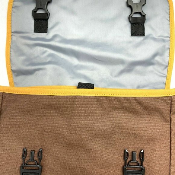 Timberland Natick 17L Brown/Wheat Unisex Backpack J0805-931 - Picture 7 of 7